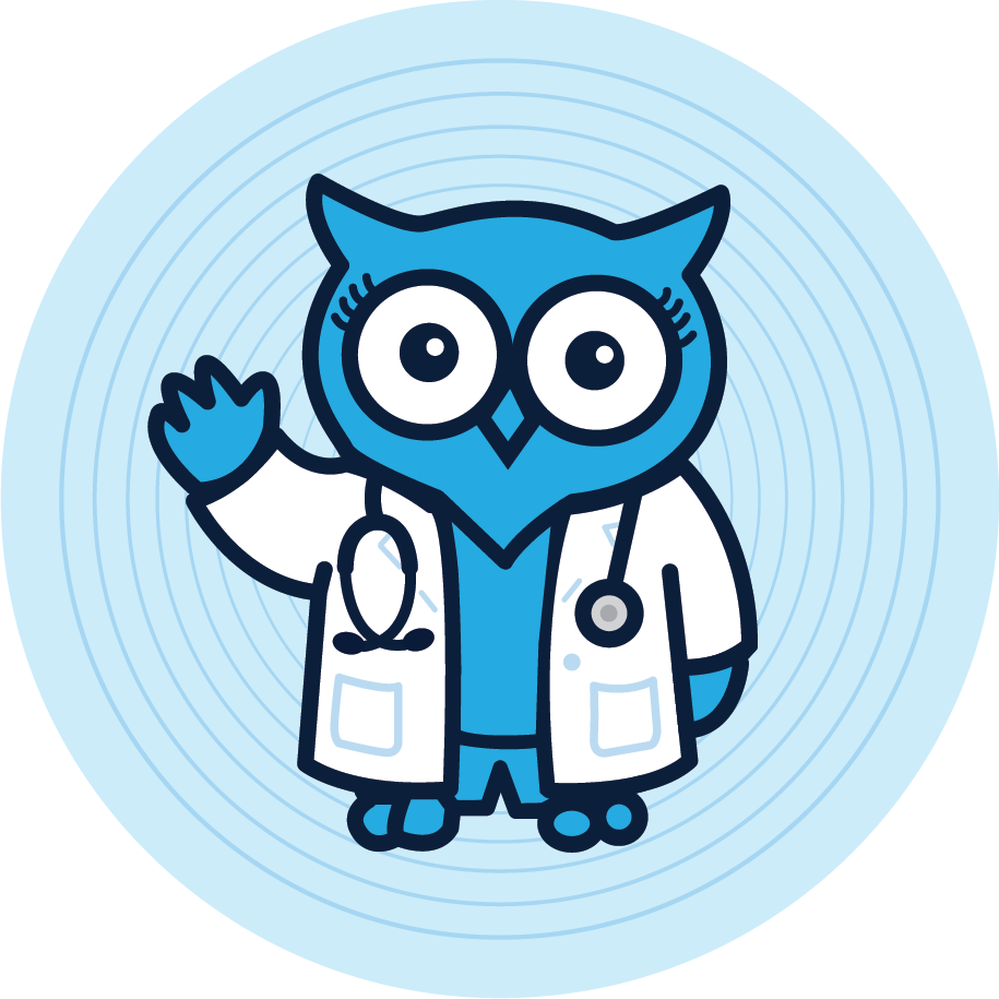 Dr. Owl Mascot